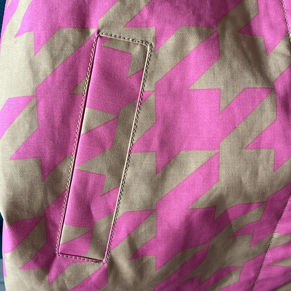 Women’s Ltd Ed. Isaac Mizrahi X Target houndstooth rain jacket- XS New (no tags) - Picture 5 of 7